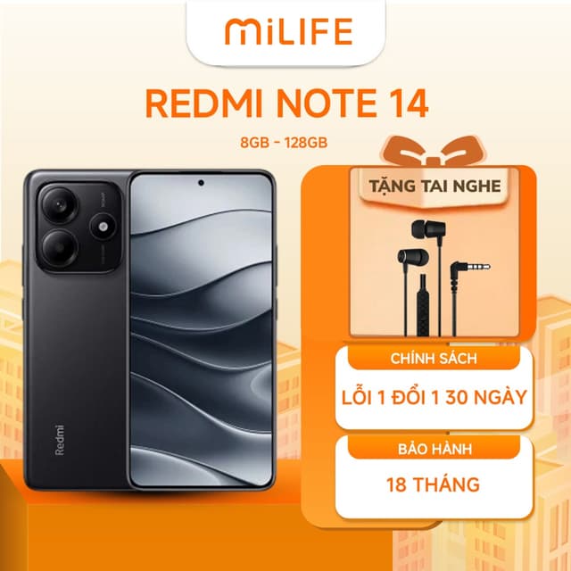 [Livestream] Điện Thoại Xiaomi Redmi Note 14 8GB 128GB Chính Hãng BH 18 Tháng - Ảnh 4