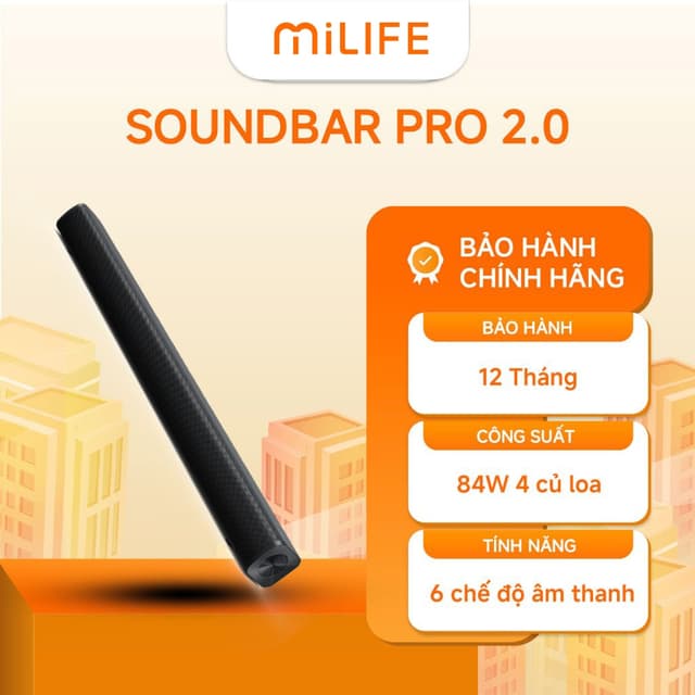 Loa Bluetooth Xiaomi Soundbar Pro 2.0 ch NS5-EU Chính Hãng BH 12 Tháng - Ảnh 4