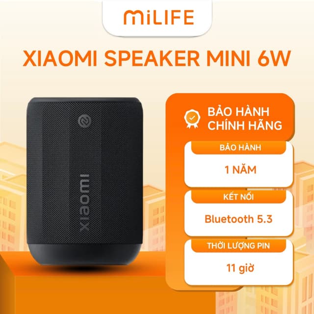 Loa Xiaomi Bluetooth Speaker Mini 6W Chính Hãng BH 12 Tháng - Ảnh 10