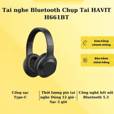 So sánh giá Tai nghe Bluetooth Chụp Tai Havit H661BT rẻ nhất?