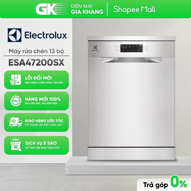 ESA47200SX | ESA47200SW Máy rửa chén độc lập Electrolux [Toàn Quốc] - Ảnh 5