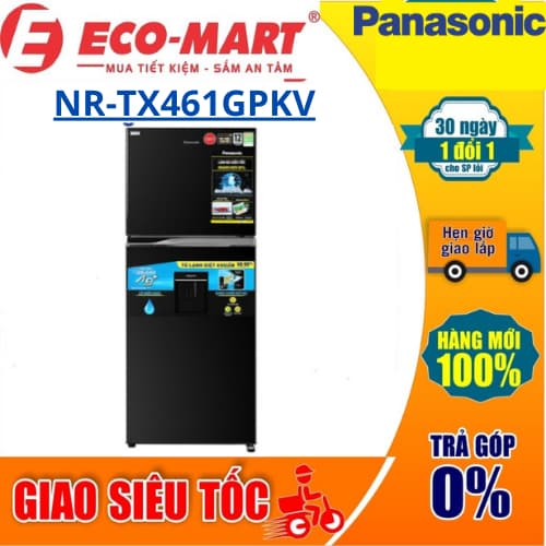 Tủ lạnh Panasonic NR-TX461GPKV Inverter 405 lít ( Tặng giao lắp đặt miễn phí nội thành Hà Nội) - Ảnh 1
