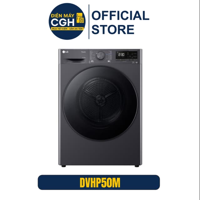 Máy Sấy LG bơm Nhiệt 10.5 Kg(đen) DVHP50M - Ảnh 3