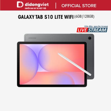 So sánh giá (KOL) Máy tính bảng Samsung Galaxy Tab S10 Lite Wifi 6GB|128GB, 10.9" 90Hz - Exynos 1380 8 nhân-  8000mAh,BH 12 Tháng rẻ nhất?