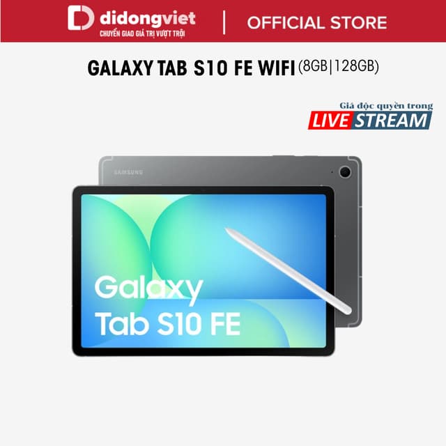 (KOL) Máy Tính Bảng Samsung Galaxy Tab S10 FE Wifi 8GB|128GB, Màn hình 10,9" 90Hz - AI trợ lý | Bảo hành 12 tháng - Ảnh 12