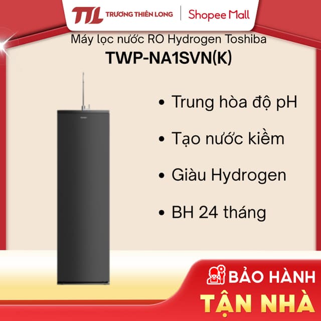 Máy Lọc Nước RO Hydrogen Toshiba TWP-NA1SVN(K) 10 Lõi [TOÀN QUỐC] - Ảnh 1