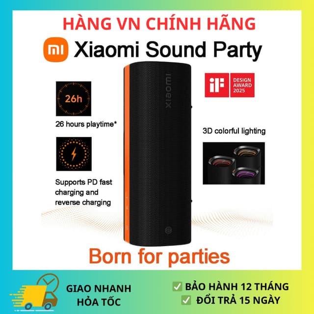 Loa Bluetooth Xiaomi Sound Party 50W Mới - Hàng Chính Hãng - Ảnh 8