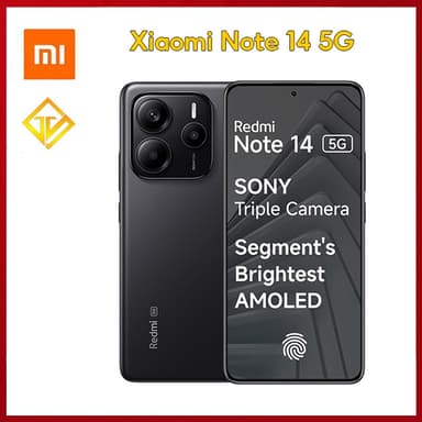 So sánh giá Điện thoại Xiaomi Redmi Note 14 5G (8GB/256GB) Màn hình amoled 6.67", Sạc nhanh 45W - Hàng nhập khẩu, rom tiếng việt rẻ nhất?