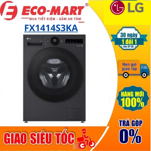 Máy giặt LG FX1414S3KA  AI DD Inverter 14 kg ( Giao vs lắp free nội thành Hà Nội) - Ảnh 8