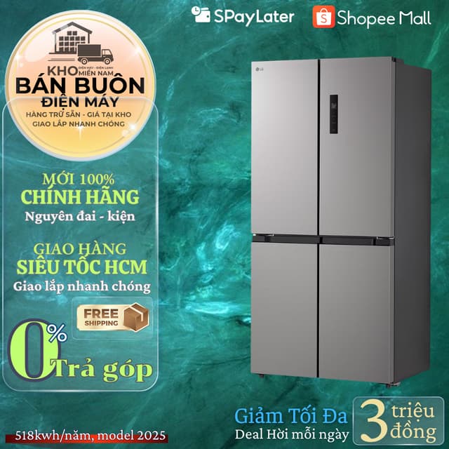Tủ lạnh LG Inverter 474 lít Multi Door LFB47SVM - Hàng chính hãng - Ảnh 11