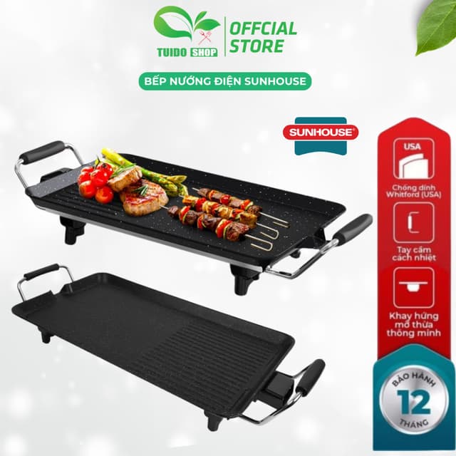 Bếp nướng điện SUNHOUSE - model: SHD4600, Bảo hành 12 tháng - TUIDO SHOP - Ảnh 12