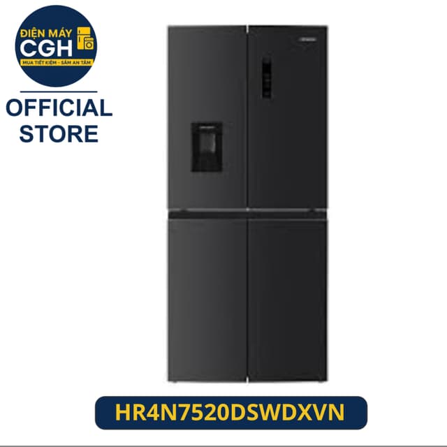 Tủ lạnh Hitachi Inverter 464 lít Multi Door HR4N7520DSWDXVN - Ảnh 1