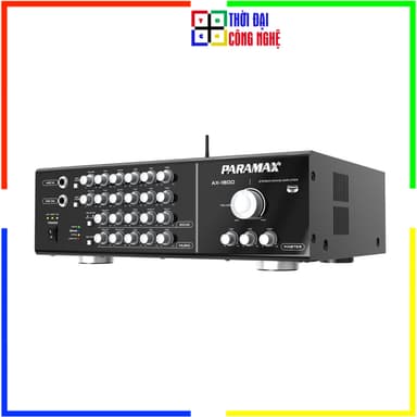 So sánh giá Amply Karaoke Paramax AX-1800 Công Suất 700W, Bluetooth 5.0, Optical, Bảo Hành 3 Năm rẻ nhất?