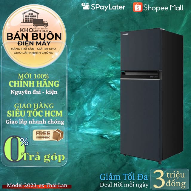 Tủ lạnh Toshiba inverter 233 lít GR-RT303WE-PMV(52), Ngăn đông mềm,Multi Air Flow - Ảnh 6