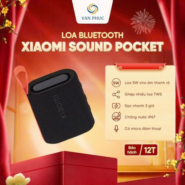 Loa Bluetooth Xiaomi Sound Pocket Mới Nguyên Seal - Bảo hành 12 tháng - Ảnh 8