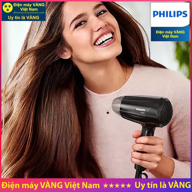 Máy sấy tóc Philips BHC010/10 hàng chính hãng, bảo hành 2 năm toàn quốc - Ảnh 9