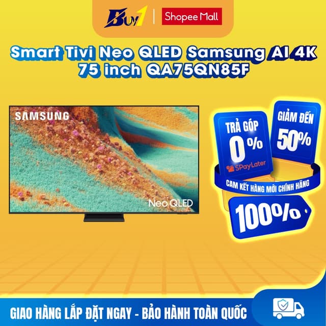 75QN85F - Smart Tivi Neo QLED Samsung AI 4K 75 inch QA75QN85F - Hàng chính hãng - Ảnh 3