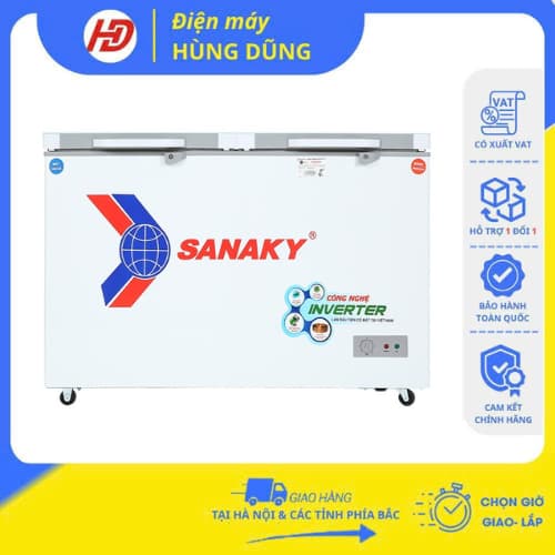 [ SHIP HOẢ TỐC HÀ NỘI]Tủ đông Sanaky Inverter 280 lít TD.VH4099W4K- Chính hãng BH-24 tháng - Ảnh 12