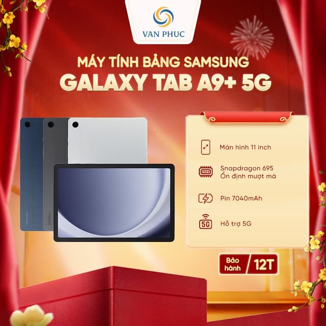 Máy tính bảng Samsung Galaxy Tab A9+ 5G 4GB/64GB (Đã Kích Hoạt) - Hàng chính hãng - Ảnh 7