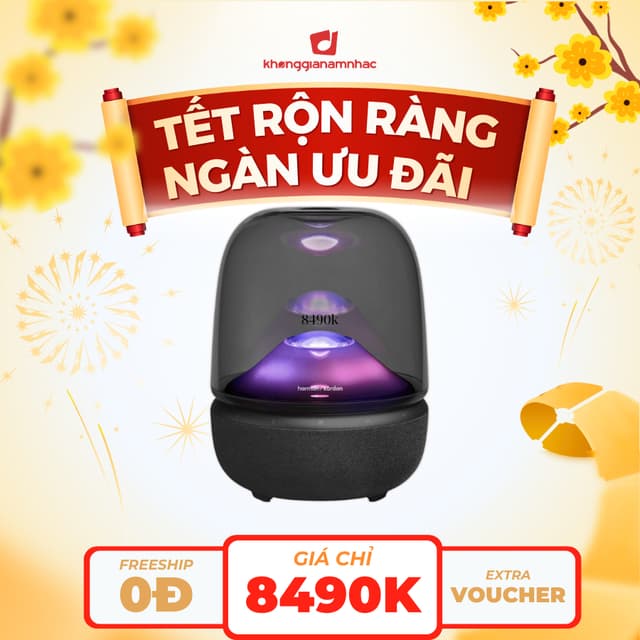 Loa Để Bàn Bluetooth Harman/Kardon Aura Studio 5 - Chính Hãng PGI - Ảnh 6
