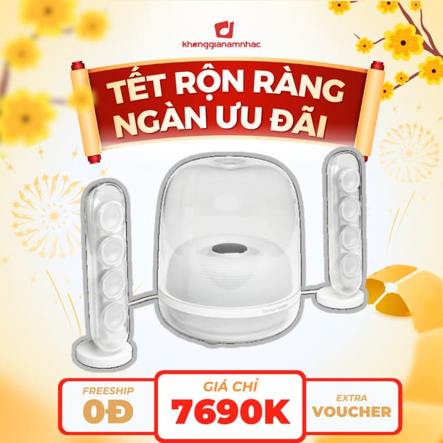 Loa Bluetooth Harman/Kardon SoundSticks 4 - Hàng Chính Hãng PGI - Ảnh 2