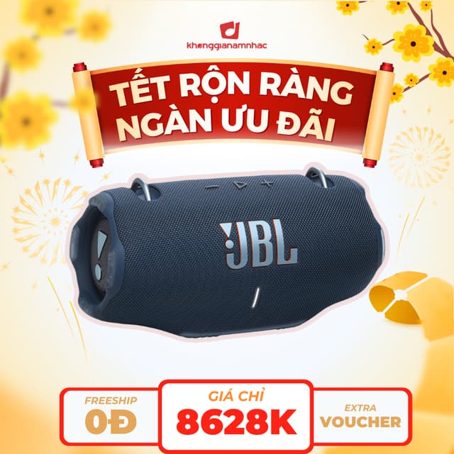 Loa Bluetooth Di Động JBL Xtreme 4 - Chính hãng PGI - Ảnh 3