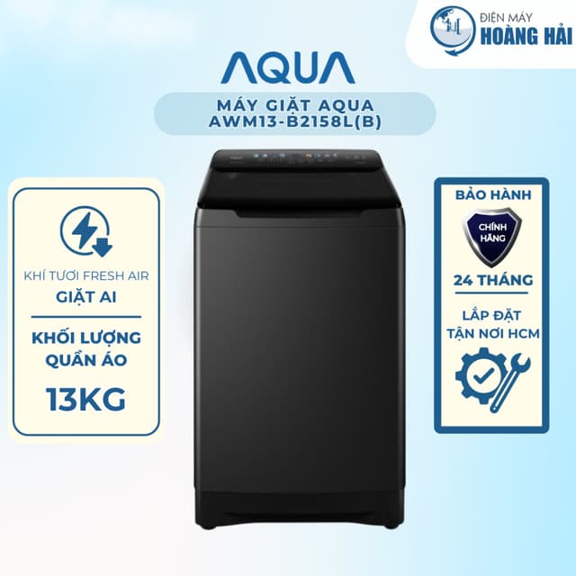 AWM13-B2158L(B) | Máy giặt Aqua Inverter 13 kg AWM13-B2158L(B) - Hàng chính hãng - Ảnh 10