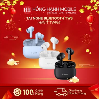 So sánh giá Tai Nghe Bluetooth True Wireless Havit TW967 Pro - Hàng Chính Hãng rẻ nhất?