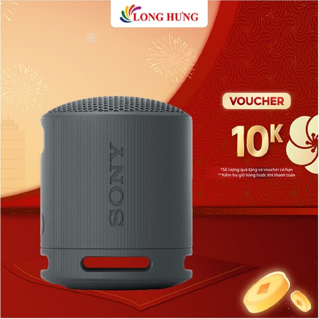 Loa Bluetooth Sony SRS-XB100 - Hàng chính hãng - Ảnh 8