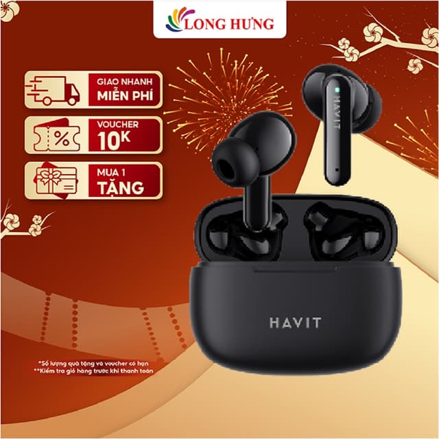 Tai nghe Bluetooth True Wireless Havit TW967 Pro - Hàng chính hãng - Ảnh 6