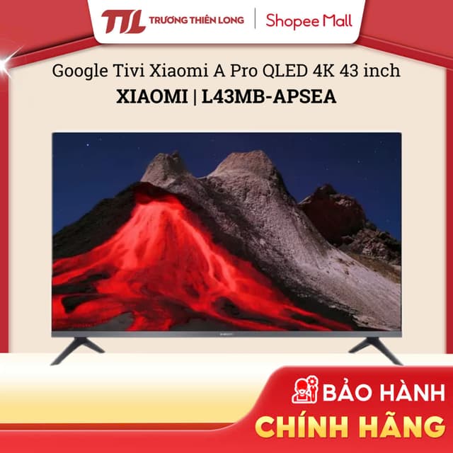 PRO L43MB-APSEA | PRO L43MA-SSEA - Google Tivi QLED Xiaomi A Pro 4K 43 inch L43MB-APSEA 2026 [FREESHIP HCM] - Ảnh 2