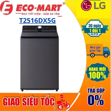 So sánh giá Máy giặt LG AI DD Inverter 16 kg T2516DX5G Mẫu mới ( Tặng giao lắp đặt miễn phí nội thành Hà Nội) rẻ nhất?