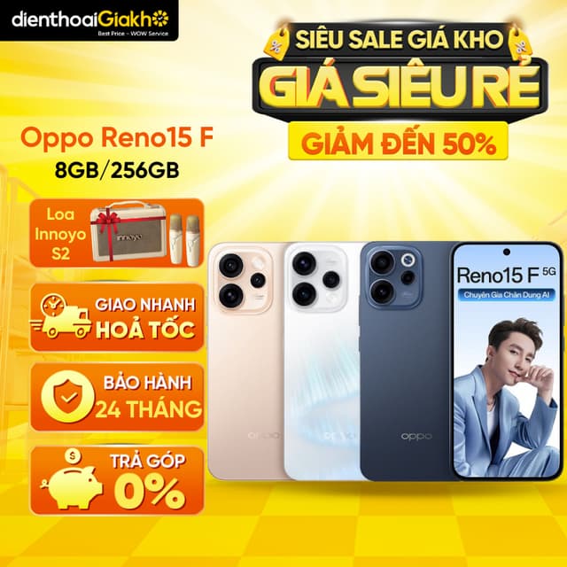 Điện Thoại Oppo Reno15 F 5G 8GB/256GB Chính Hãng, Bảo Hành 24 Tháng - Ảnh 5