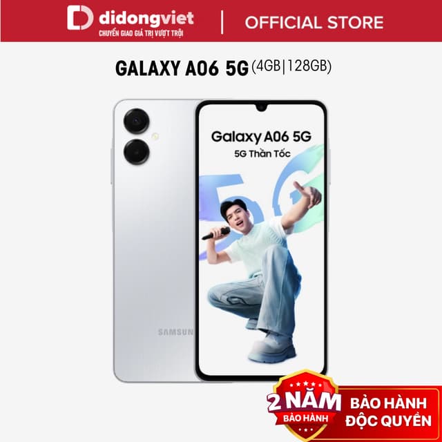 Điện thoại Samsung Galaxy A06 5G 4GB | 128GB, Màn hình 6,7" 90Hz - MediaTek Dimensity 6300 - 5000mAh, Bảo hành 2 năm - Ảnh 11