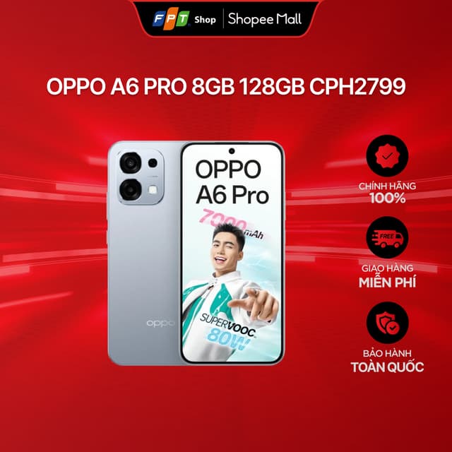 [Chỉ GH tận nơi] Điện thoại OPPO A6 Pro 8GB 128GB CPH2799 - Ảnh 9