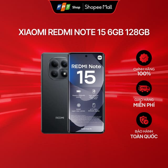 [Hàng mới về] Điện thoại Xiaomi Redmi Note 15 6GB 128GB - Ảnh 10