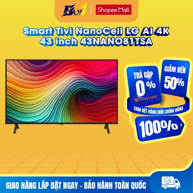 43NANO81TSA - Smart Tivi NanoCell LG AI 4K 43 inch 43NANO81TSA - Hàng chính hãng - Ảnh 3