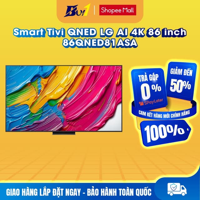 86QNED81ASA - Smart Tivi QNED LG AI 4K 86 inch 86QNED81ASA - Hàng chính hãng - Ảnh 12