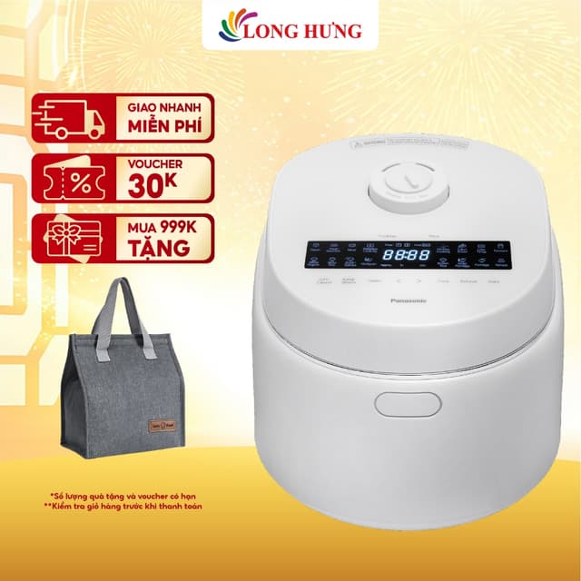Nồi cơm điện tử Panasonic 1.8 lít SR-DK184WRA - Hàng chính hãng - Ảnh 3