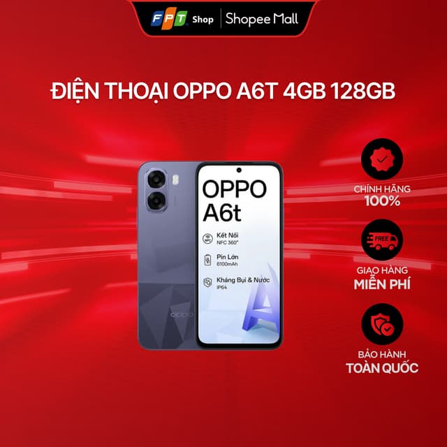 [Chỉ GH tận nơi] Điện Thoại OPPO A6T 4GB 128GB - Ảnh 5