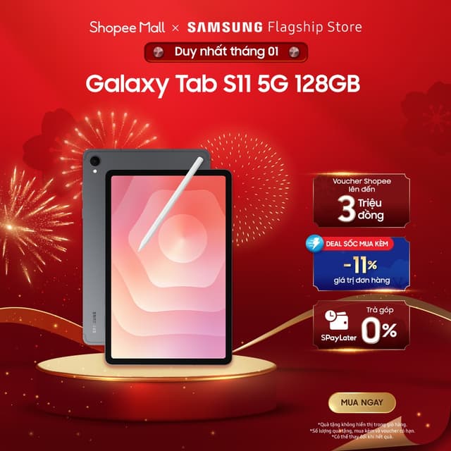Máy tính bảng Samsung Galaxy Tab S11 5G 12GB/128GB - Ảnh 12