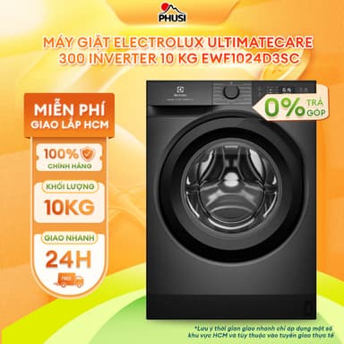 So sánh giá EWF1024D3SC Máy giặt Electrolux UltimateCare 300 Inverter 10 kg EWF1024D3SC [MIỄN PHÍ GIAO LẮP HCM] rẻ nhất?