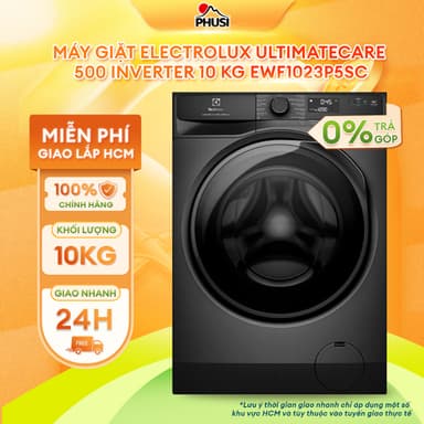 So sánh giá EWF1023P5SC Máy giặt Electrolux UltimateCare 500 Inverter 10 kg EWF1023P5SC [MIỄN PHÍ GIAO LẮP HCM] rẻ nhất?