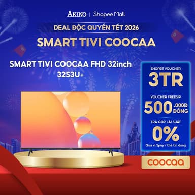 So sánh giá [FREESHIP HCM] 32S3U+ - Smart Tivi HD COOCAA 32 inch - Hàng Chính Hãng rẻ nhất?