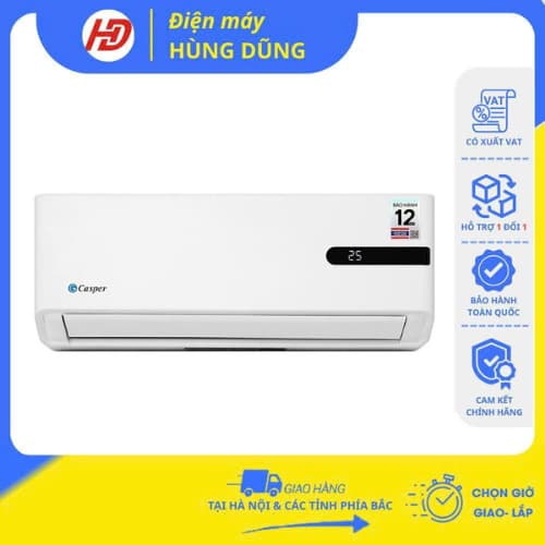 [SHIP HỎA TỐC HÀ NỘI ]Máy lạnh Casper Inverter 1 HP GC-09IB36- Hàng chính hãng, bảo hành 24 tháng - Ảnh 7