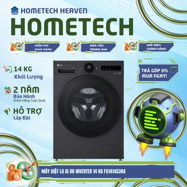 So sánh giá FX1414S3KA [GIAO LẮP HCM] Máy giặt LG AI DD Inverter 14 kg FX1414S3KA - CHÍNH HÃNG rẻ nhất?