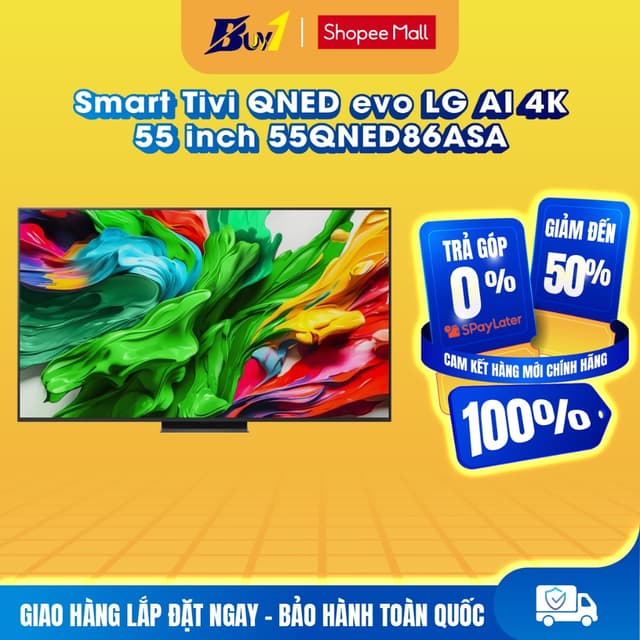 55QNED86ASA - Smart Tivi QNED evo LG AI 4K 55 inch 55QNED86ASA - Hàng chính hãng - Ảnh 10