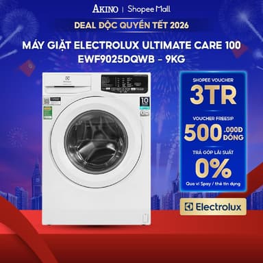 So sánh giá Máy giặt Lồng Ngang Electrolux UltimateCare 100 Inverter 9 kg EWF9025DQWB - Hàng Chính Hãng rẻ nhất?