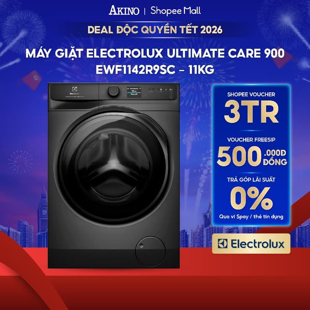 Máy giặt Lồng Ngang Electrolux UltimateCare 900 Inverter 11 kg EWF1142R9SC - Hàng Chính Hãng - Ảnh 10