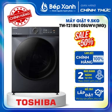 So sánh giá TW-T21BU105UWV(MG) - Máy giặt Toshiba Inverter 9.5 kg TW-T21BU105UWV(MG) - Chính hãng rẻ nhất?
